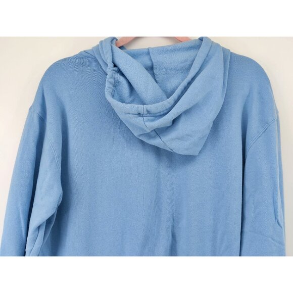 Pink Floyed Dark Side of the Moon Blue Pullover Hoodie Sweatshirt Unisex Size XL - Picture 8 of 9